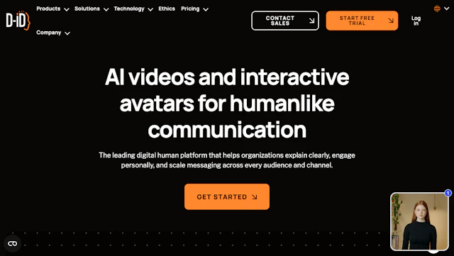 D - AI Tool Logo & Interface