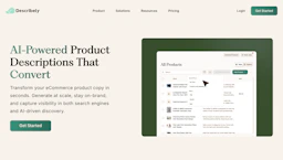 Describely - AI Tool Profile and Logo Preview