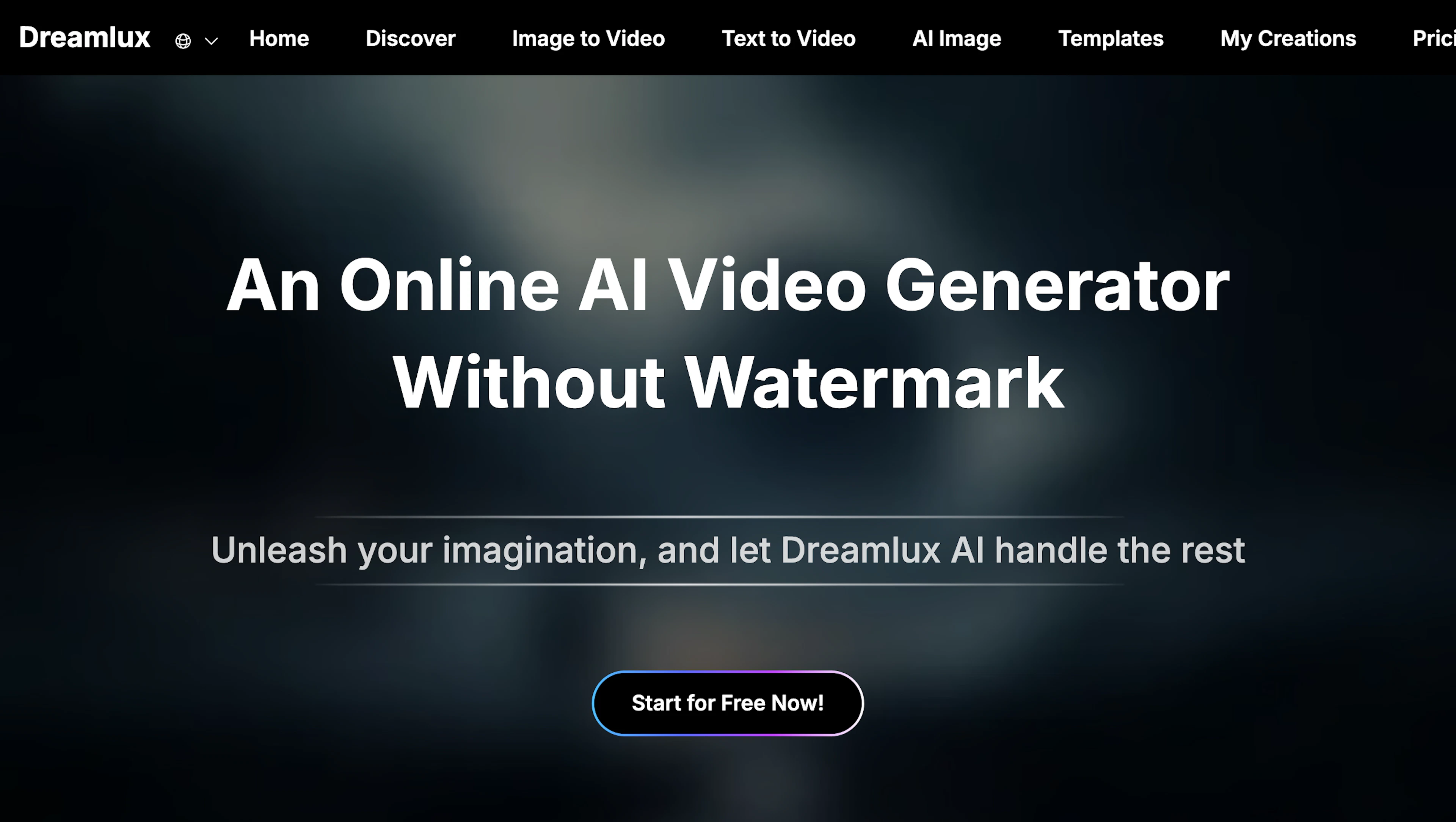 Dreamlux AI - AI Tool Features, UI & Interface Overview