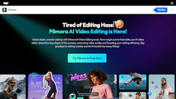 Filmora - AI Tool Profile and Logo Preview