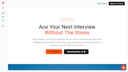 Final Round AI - AI Tool Profile and Logo Preview