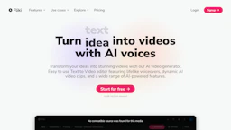 Fliki AI - AI Tool Profile and Logo Preview