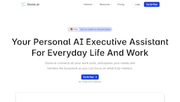 Dume AI - AI Tool Profile and Logo Preview
