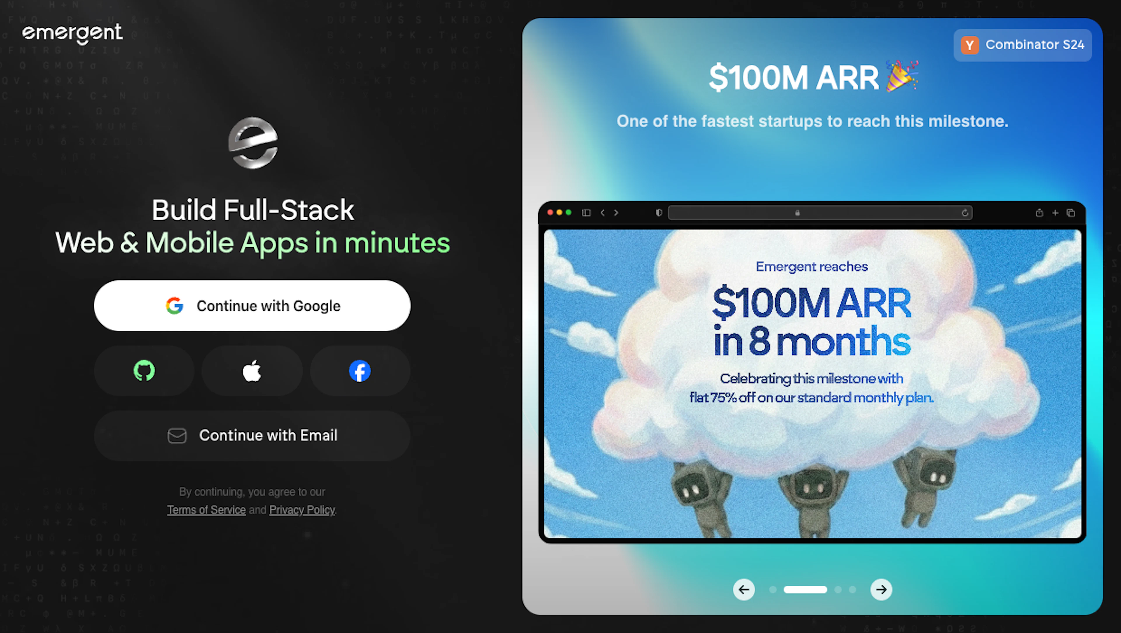 Emergent - AI Tool Features, UI & Interface Overview