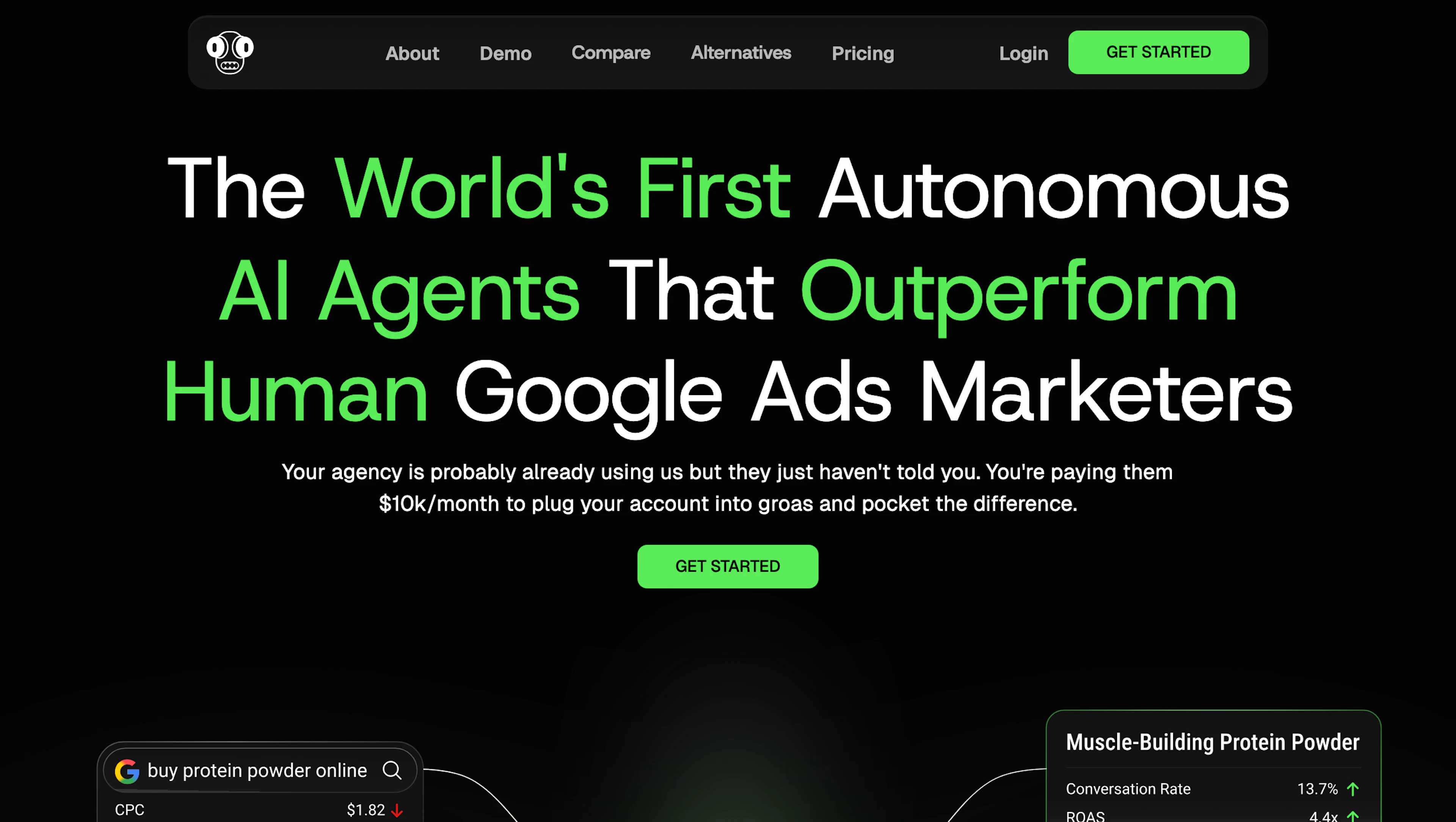 Groas - AI Tool Features, UI & Interface Overview