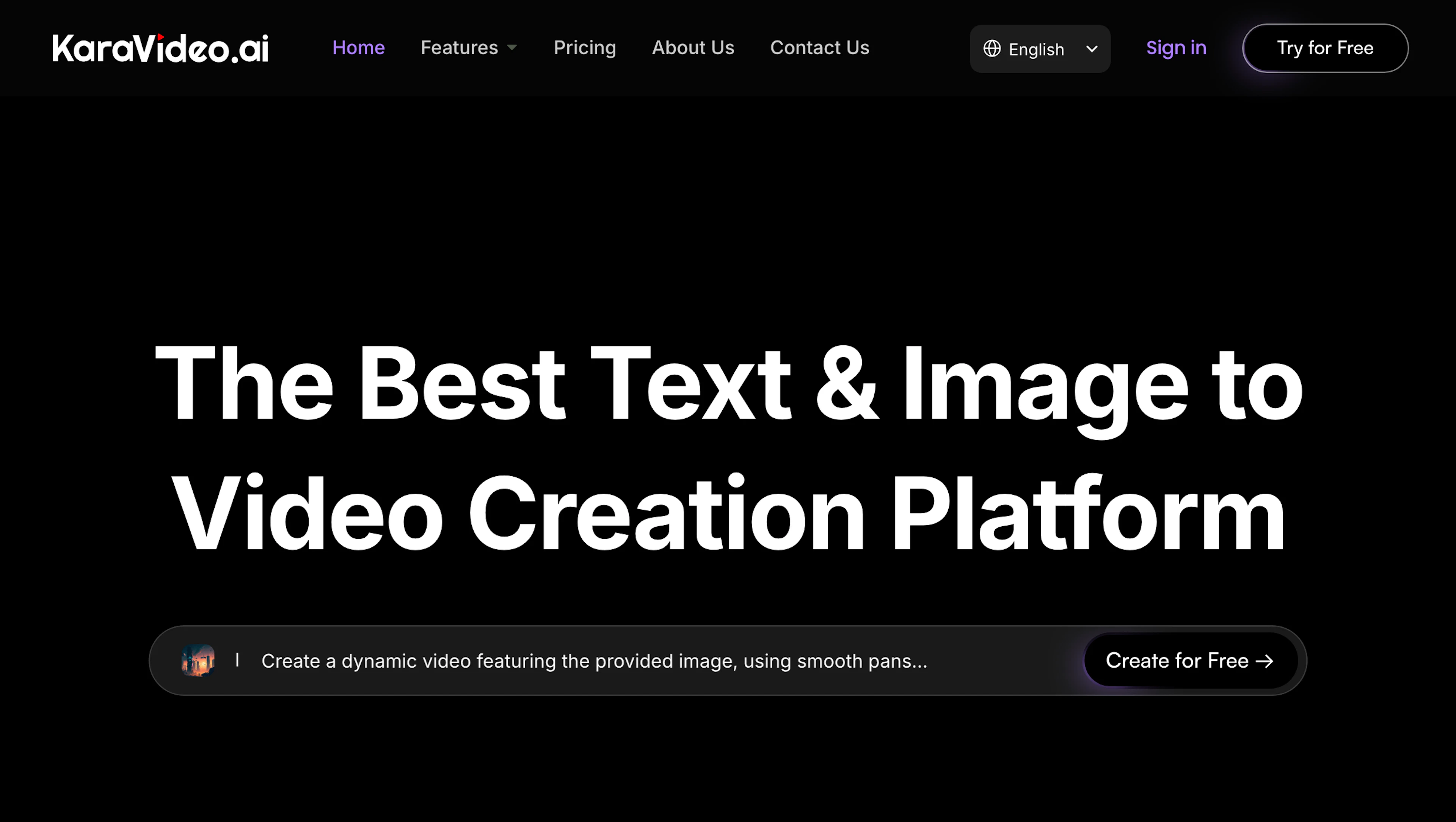 KaraVideo - AI Tool Features, UI & Interface Overview