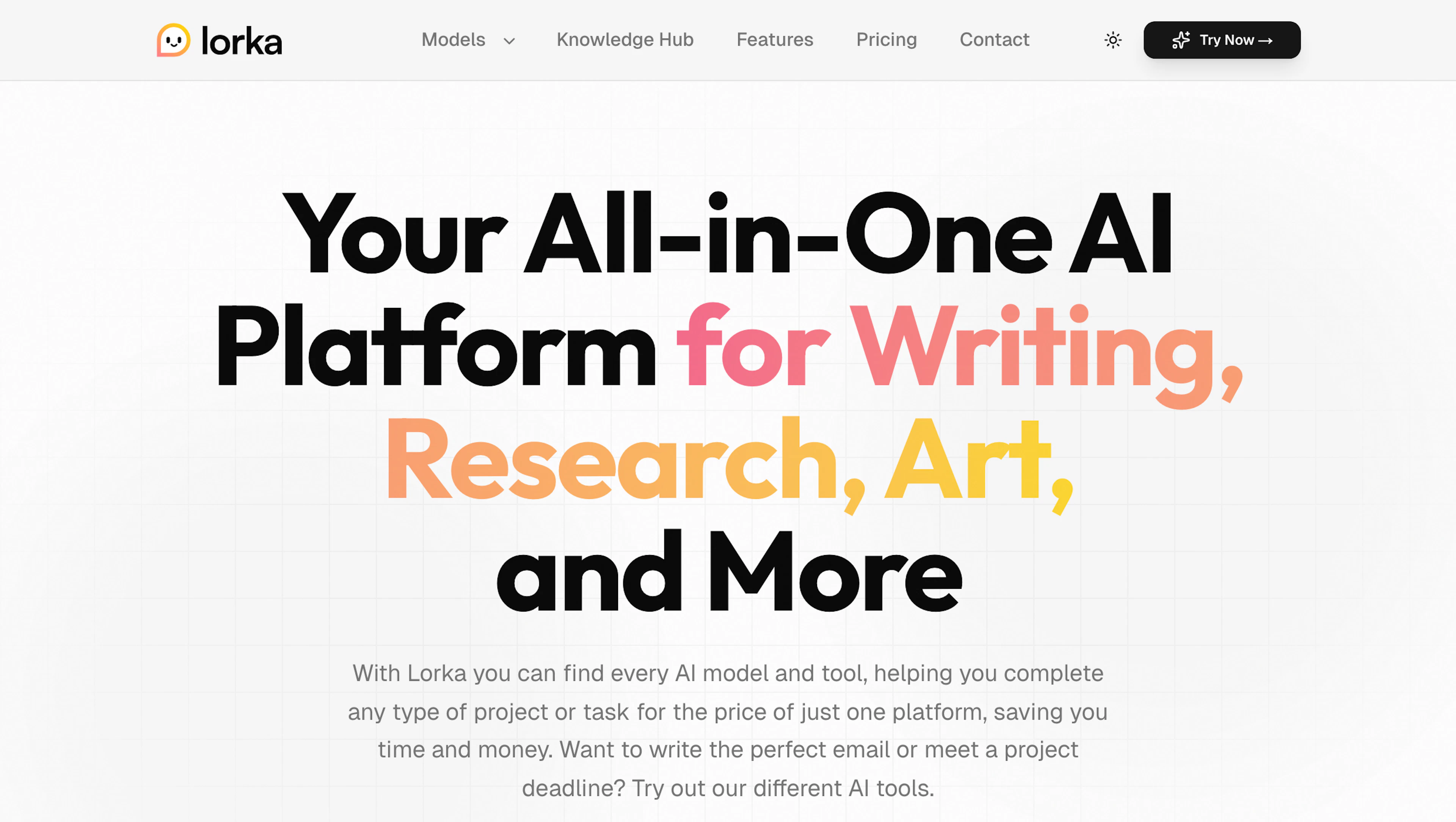 Lorka AI - AI Tool Features, UI & Interface Overview