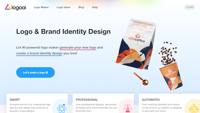 Logo AI - AI Tool Logo & Interface