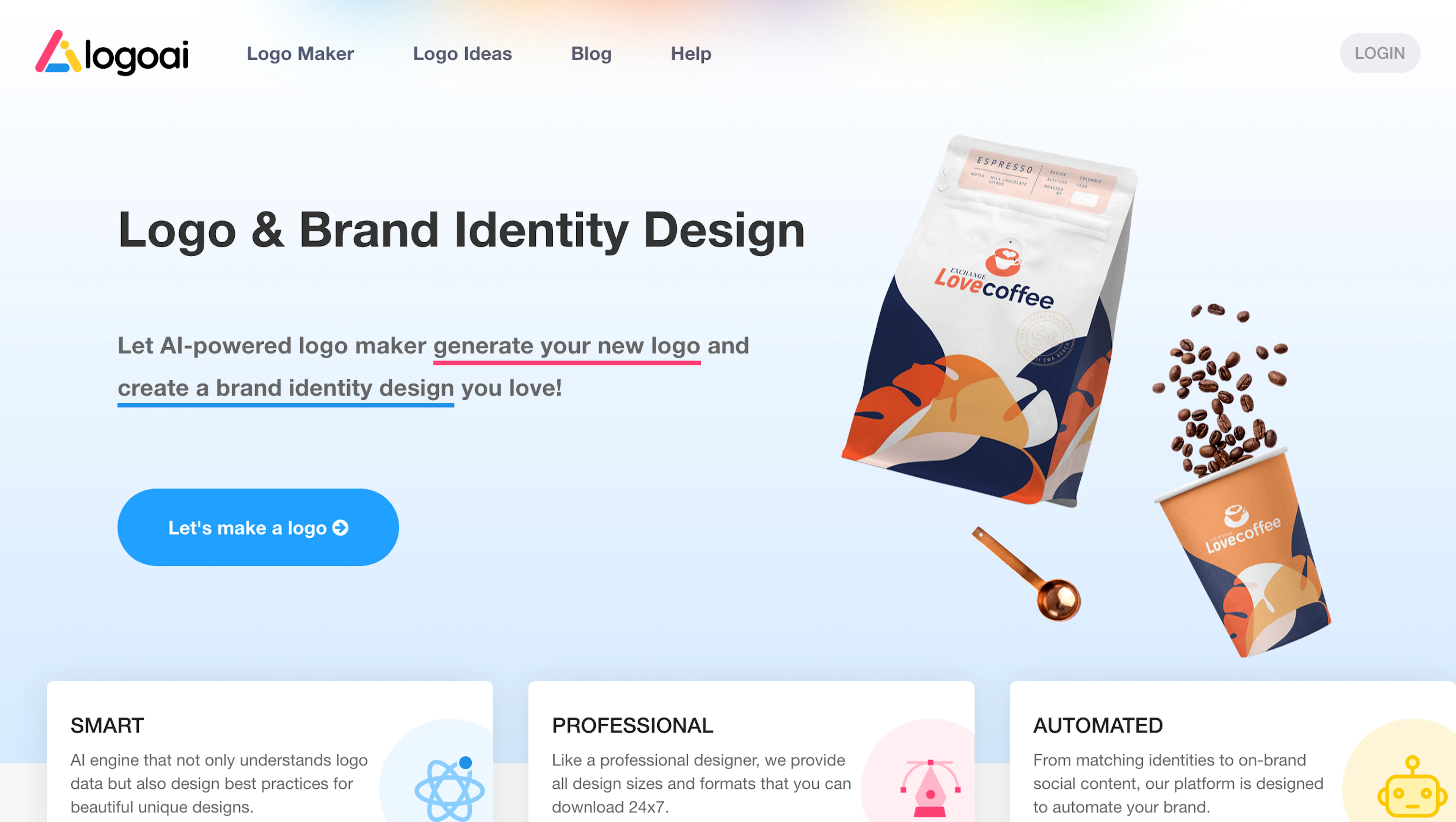 Logo AI - AI Tool Features, UI & Interface Overview