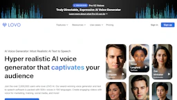 Lovo - AI Tool Profile and Logo Preview