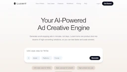 Lucent Chat - AI Tool Profile and Logo Preview