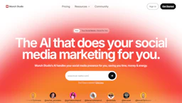 Munch Studio - AI Tool Profile and Logo Preview