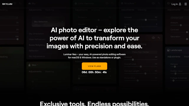 Luminar NEO - AI Tool Logo & Interface