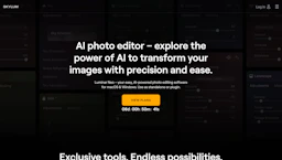 Luminar NEO - AI Tool Profile and Logo Preview