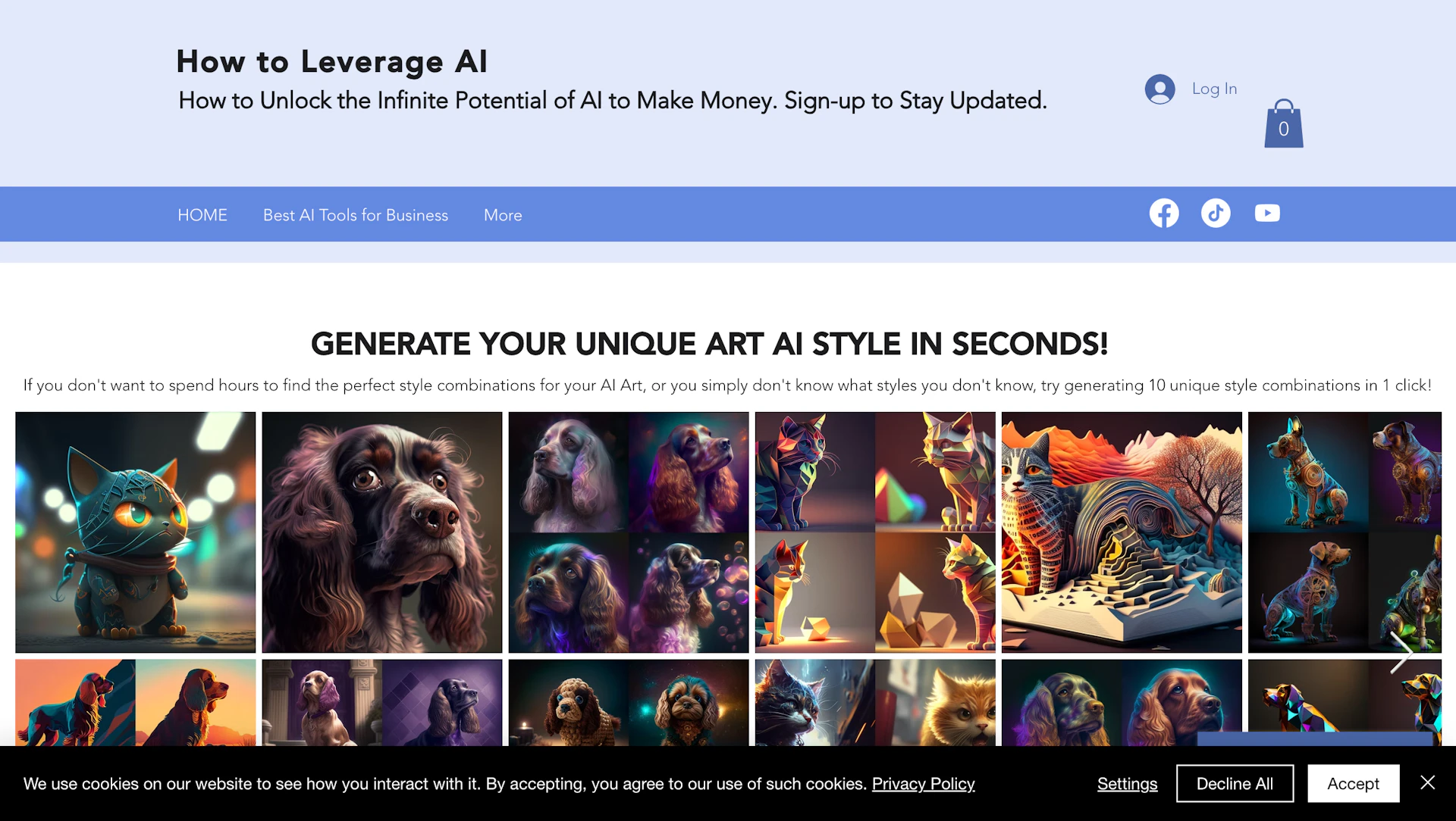Midjourney Prompt Generator - AI Tool Logo & Interface Preview