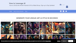 Midjourney Prompt Generator - AI Tool Profile and Logo Preview