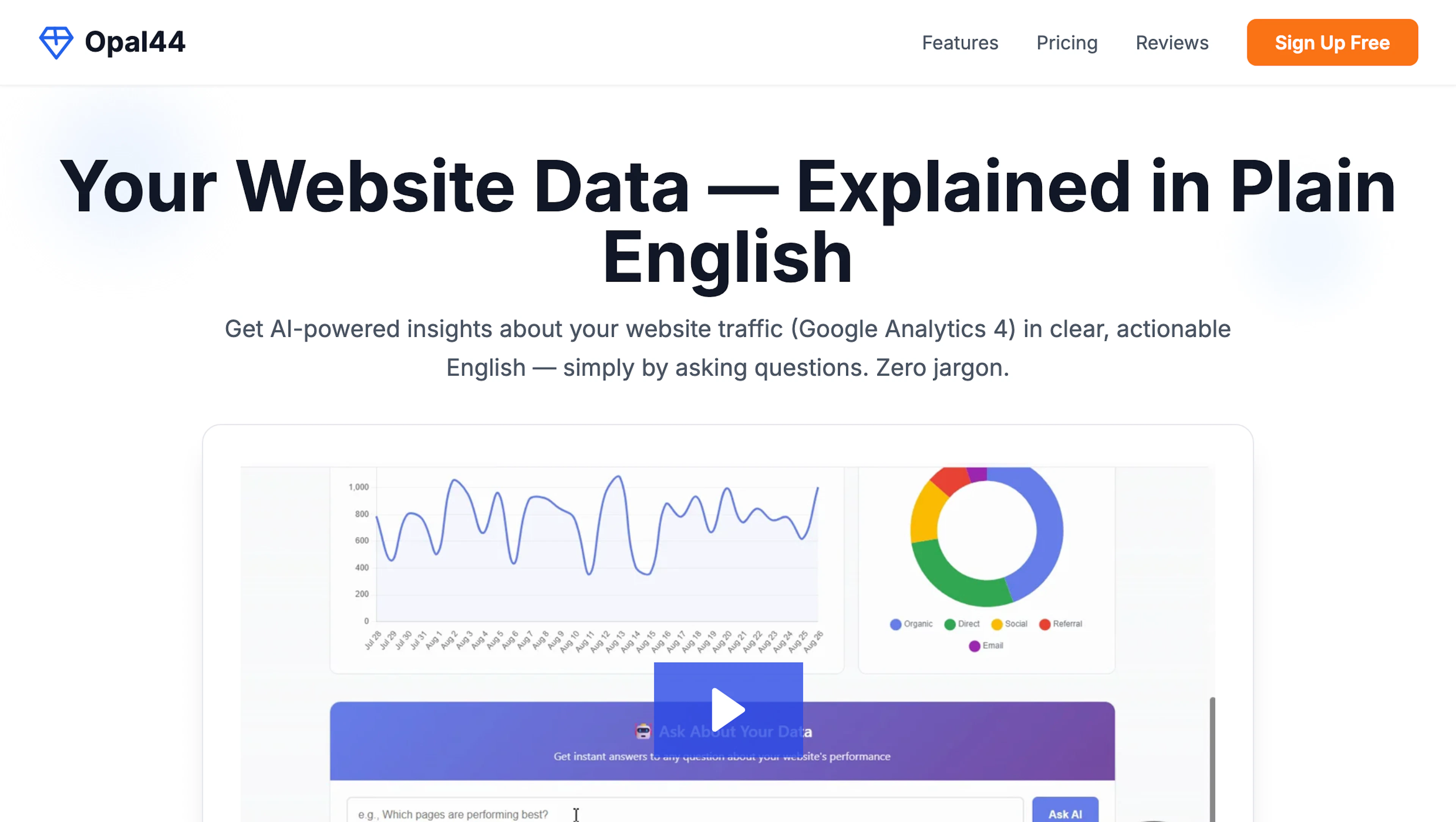 Opal44 - AI Tool Features, UI & Interface Overview