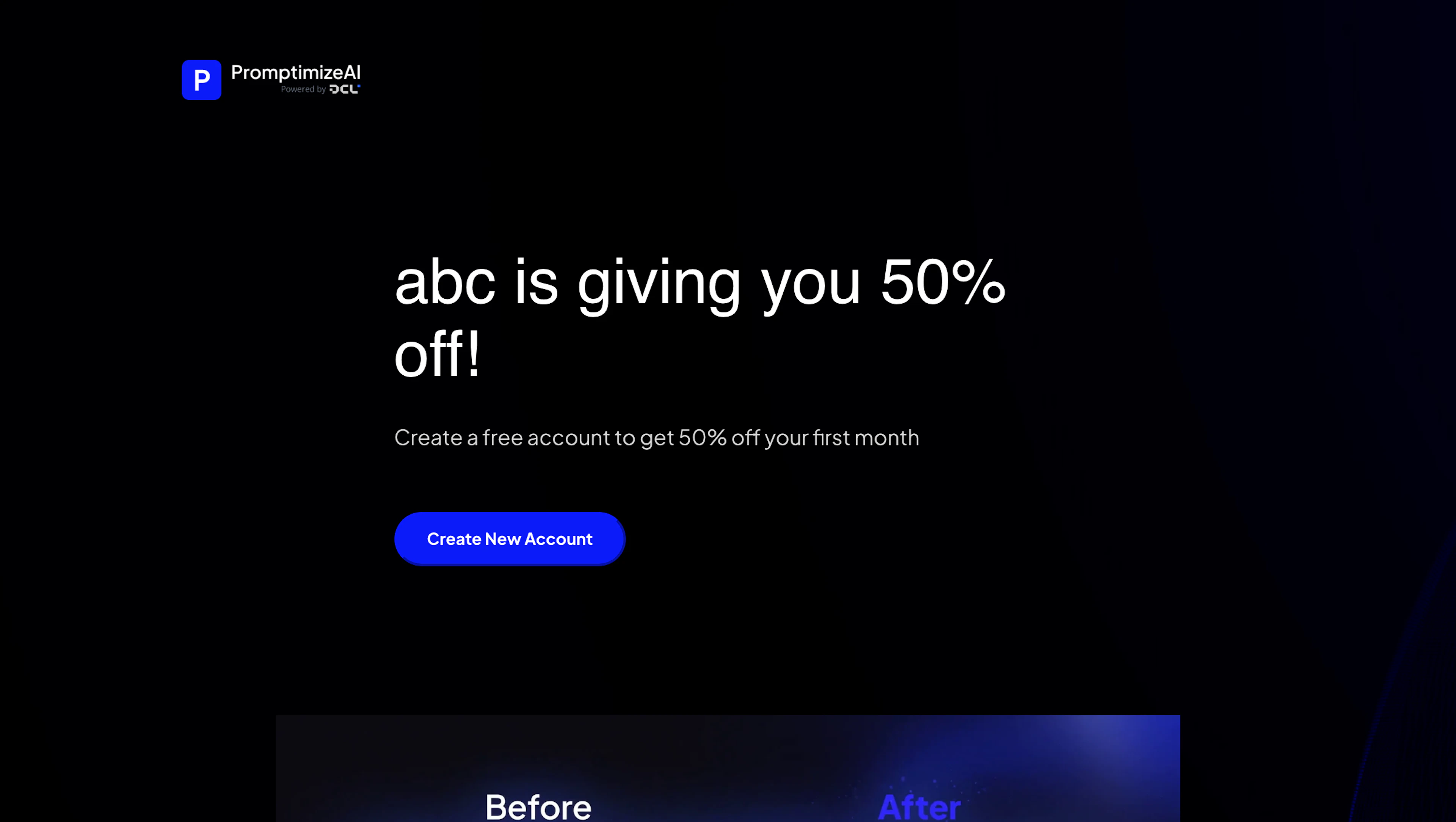 Promptimize AI - AI Tool Features, UI & Interface Overview