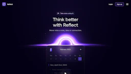 Reflect - AI Tool Profile and Logo Preview