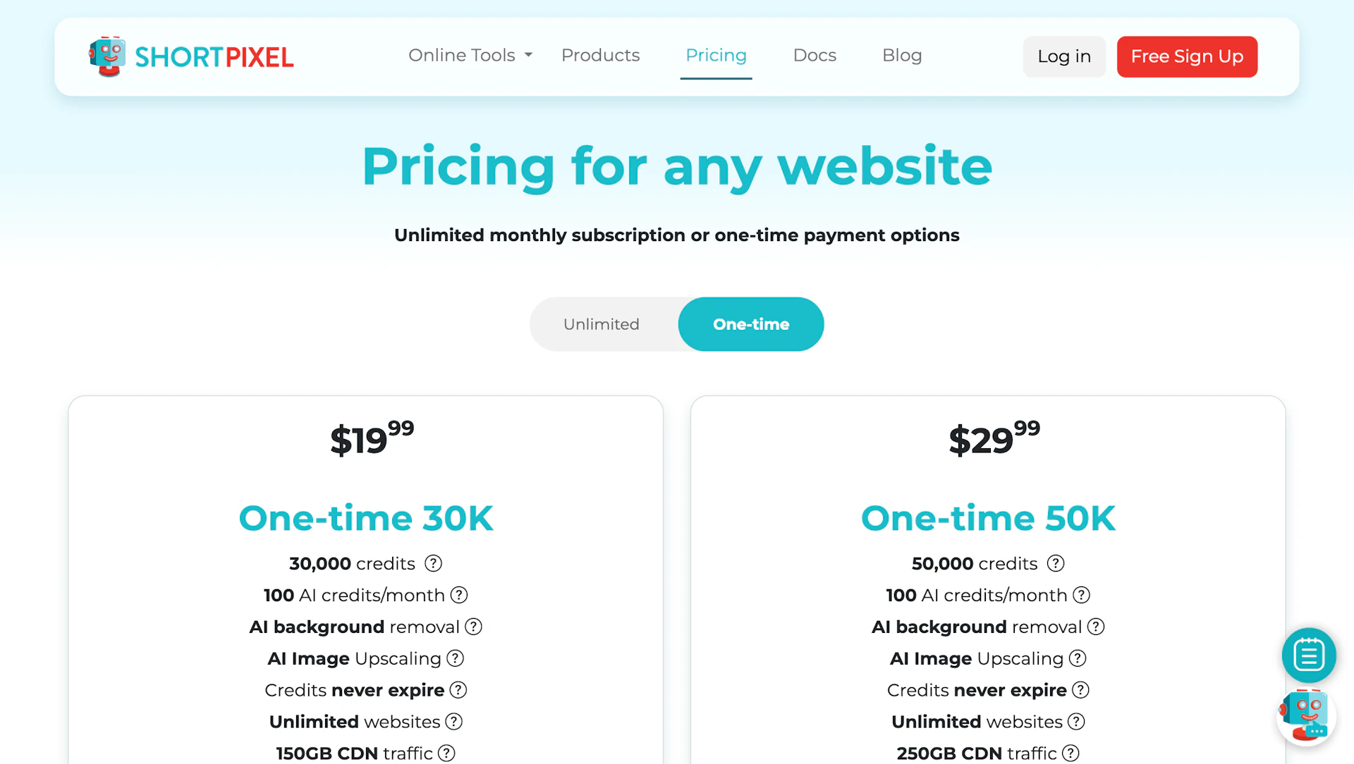 ShortPixel - AI Tool Features, UI & Interface Overview