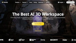 Tripo AI - AI Tool Profile and Logo Preview