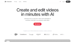 VideoGen - AI Tool Profile and Logo Preview