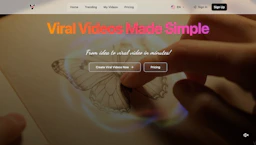 Viral Ai Video Maker - AI Tool Profile and Logo Preview