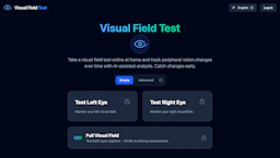 Visual Field Test - AI Tool Profile and Logo Preview
