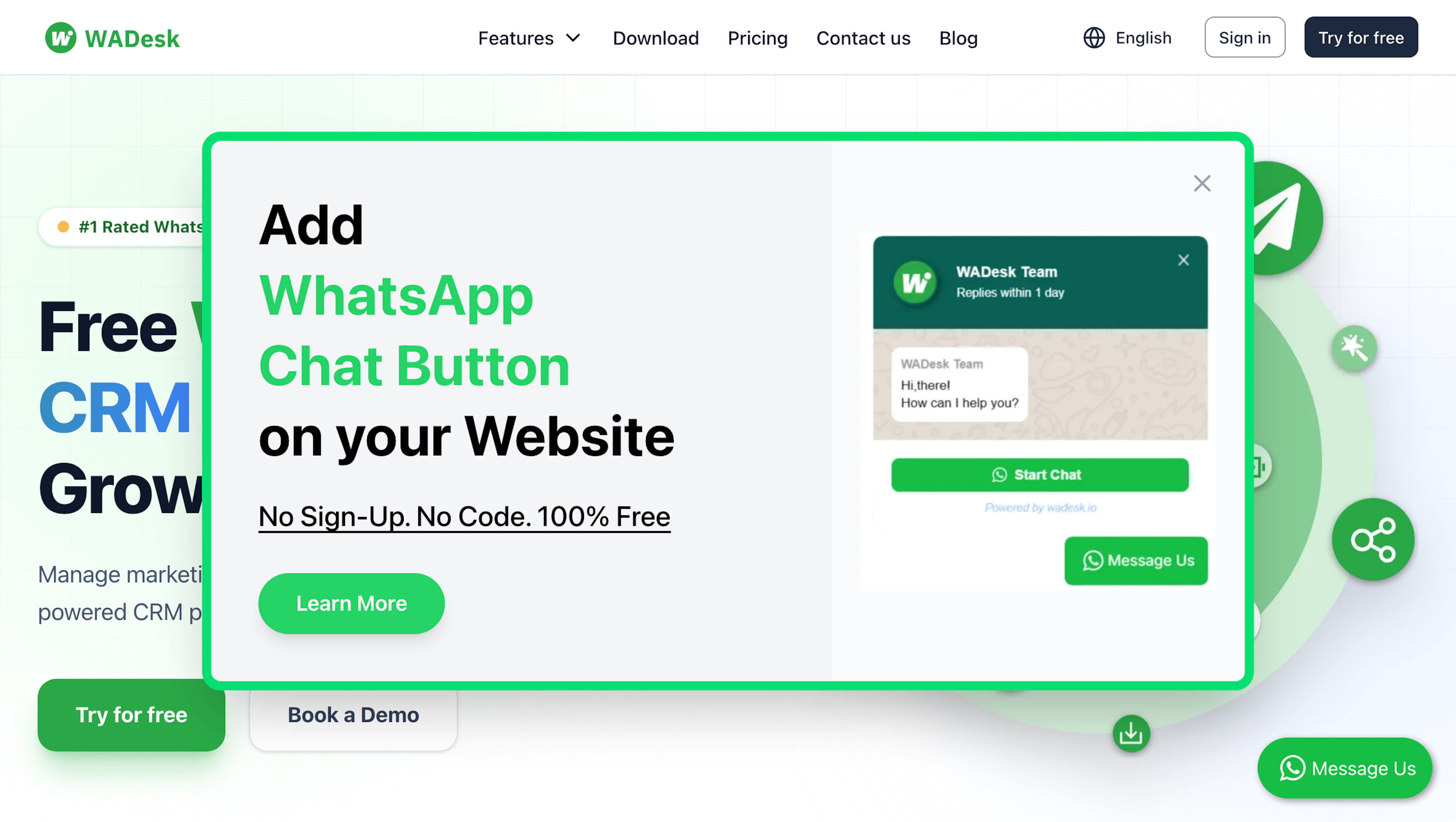 WhatsApp CRM - AI Tool Features, UI & Interface Overview