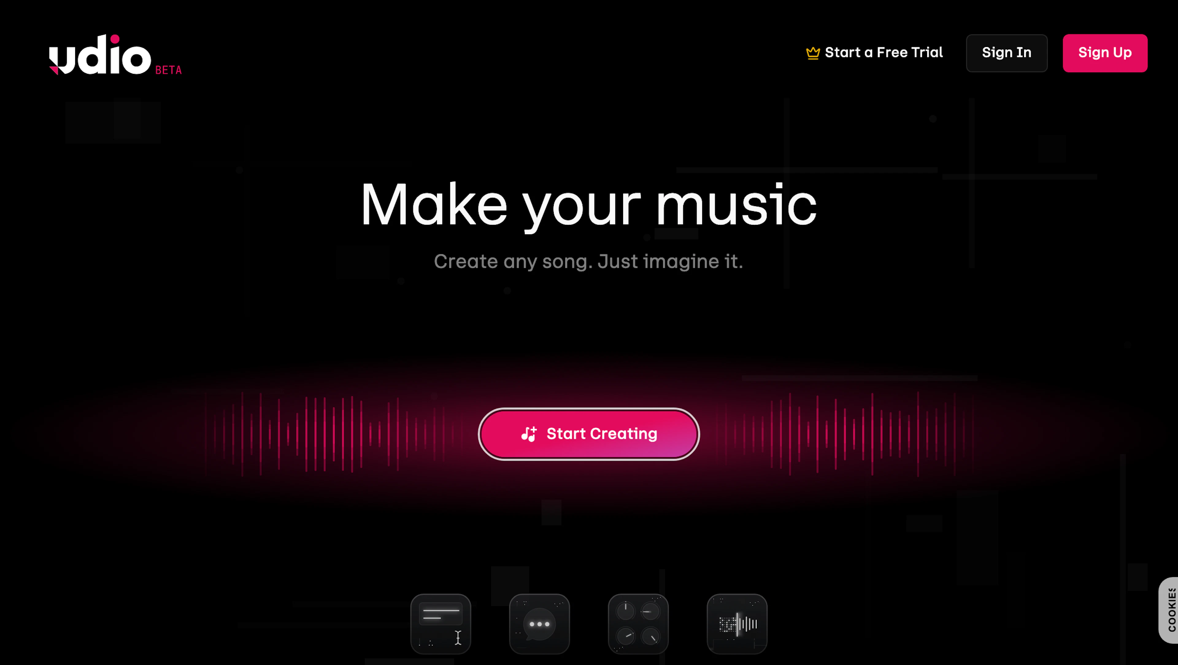 Udio - AI Tool Features, UI & Interface Overview
