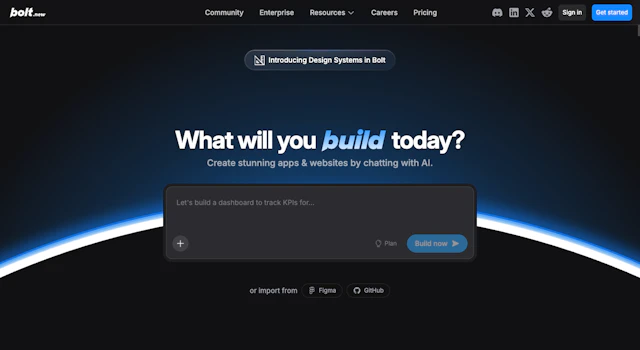 Bolt.new - AI Tool Logo & Interface