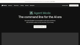 Warp AI - AI Tool Profile and Logo Preview