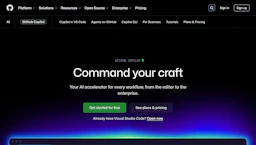 GitHub Copilot - AI Tool Profile and Logo Preview