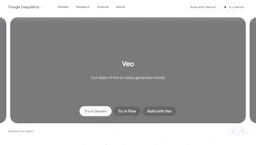 Google Veo - AI Tool Profile and Logo Preview