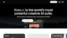 Krea AI - AI Tool Profile and Logo Preview