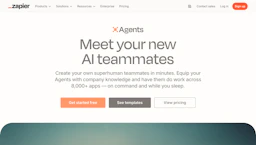 Zapier Central - AI Tool Profile and Logo Preview
