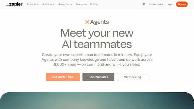 Zapier Central - AI Tool Logo & Interface