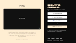 Pika - AI Tool Profile and Logo Preview