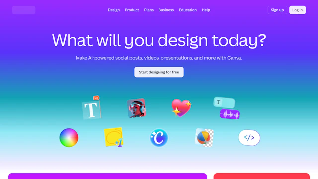 Canva - AI Tool Logo & Interface