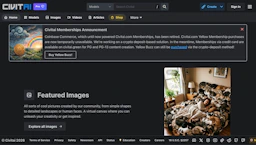 Civitai - AI Tool Profile and Logo Preview