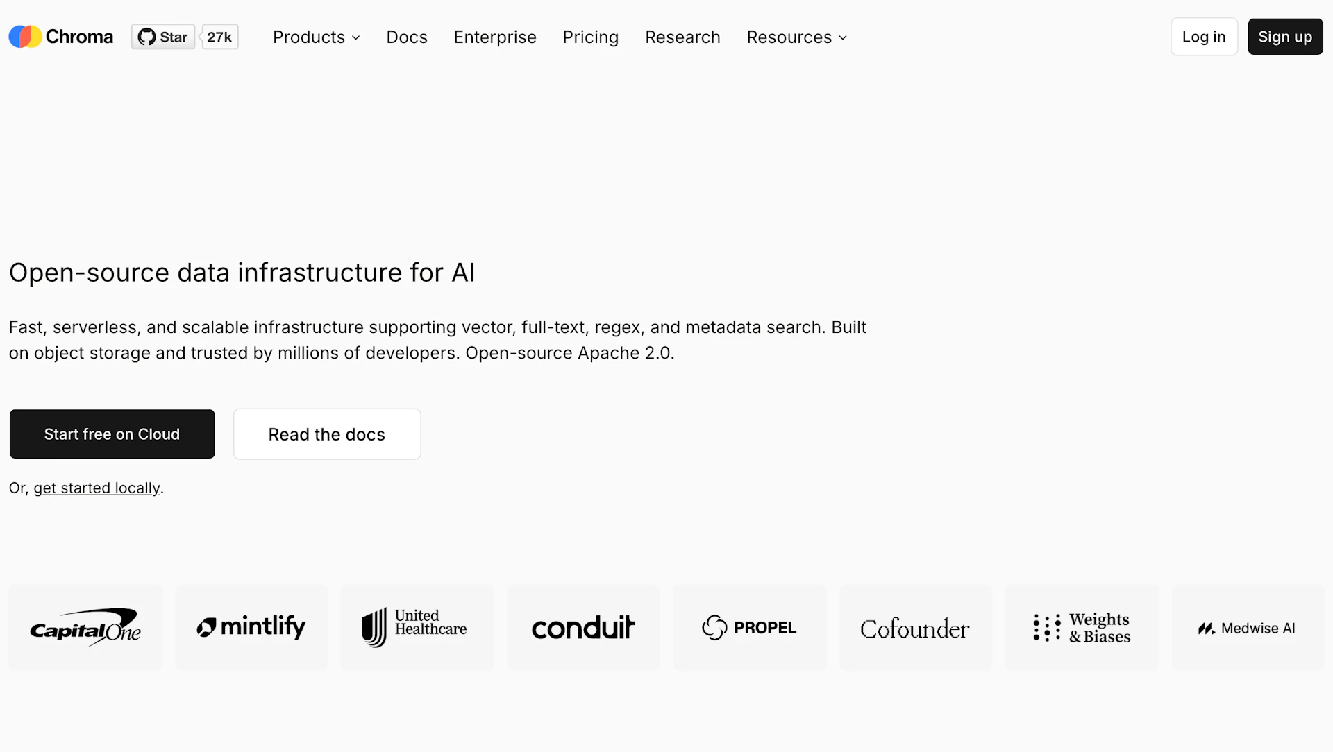 Chroma DB - AI Tool Logo & Interface Preview