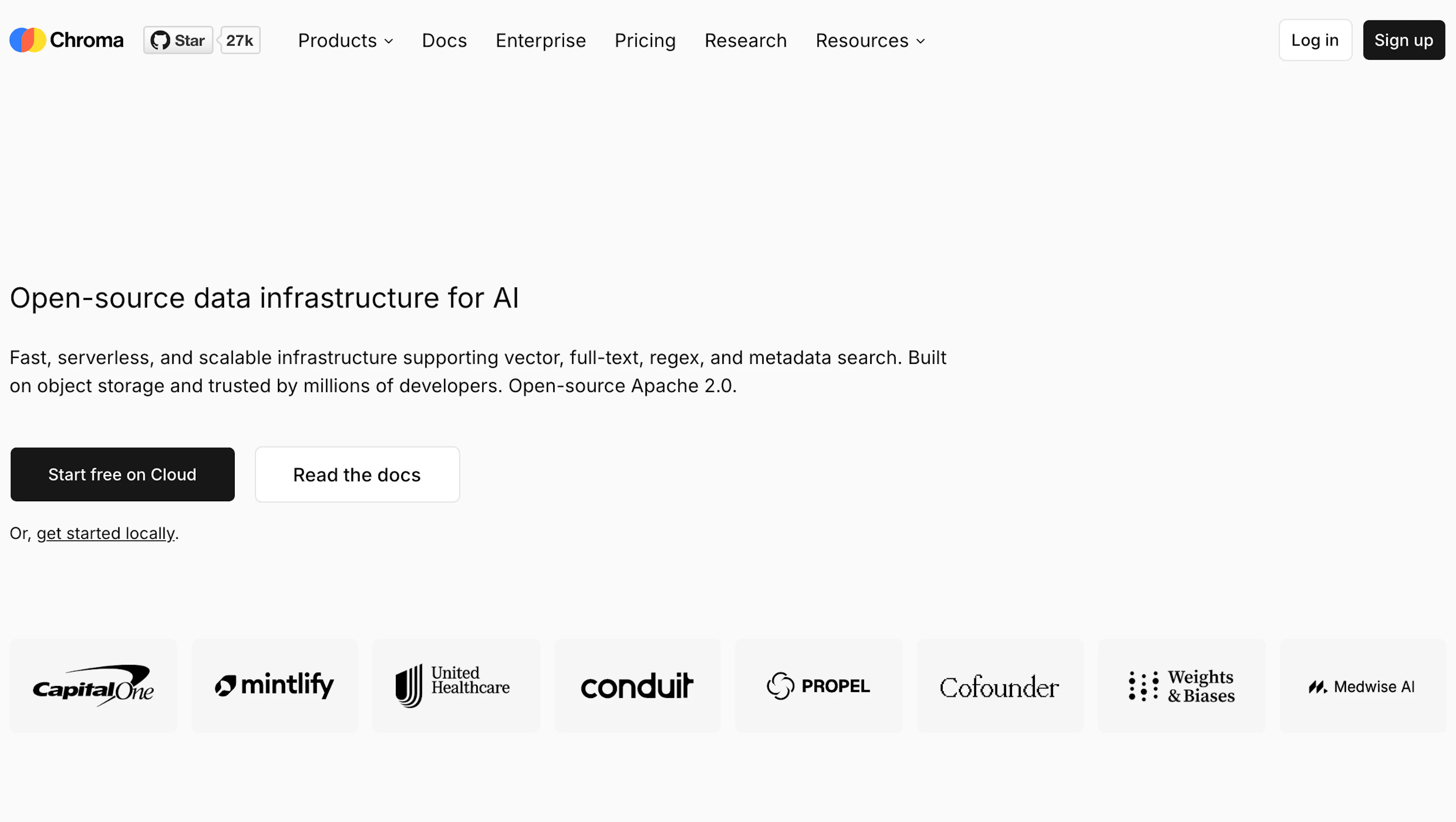 Chroma DB - AI Tool Features, UI & Interface Overview