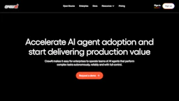 CrewAI - AI Tool Profile and Logo Preview