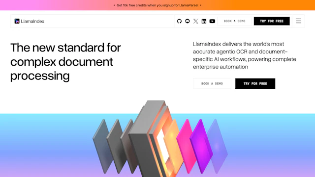 LlamaIndex - AI Tool Logo & Interface
