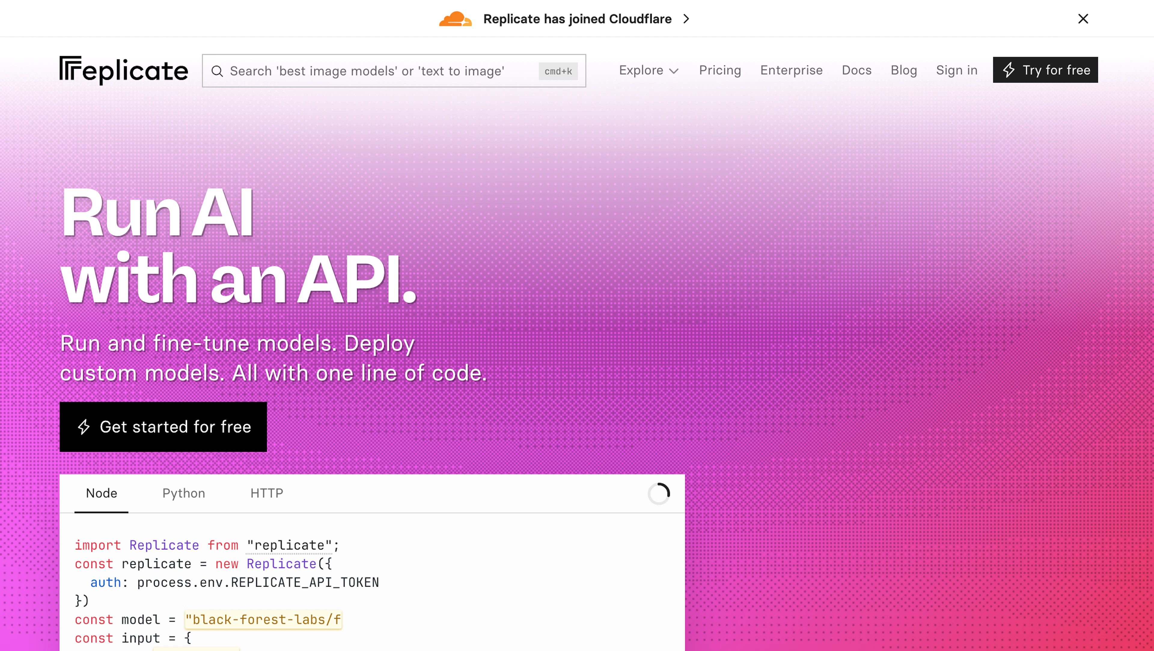 Replicate - AI Tool Features, UI & Interface Overview