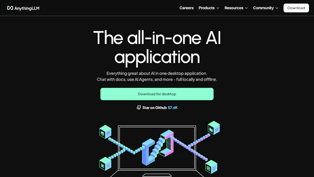 AnythingLLM - AI Tool Logo & Interface
