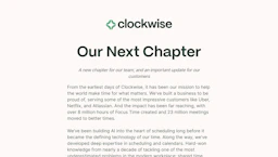 Clockwise - AI Tool Profile and Logo Preview