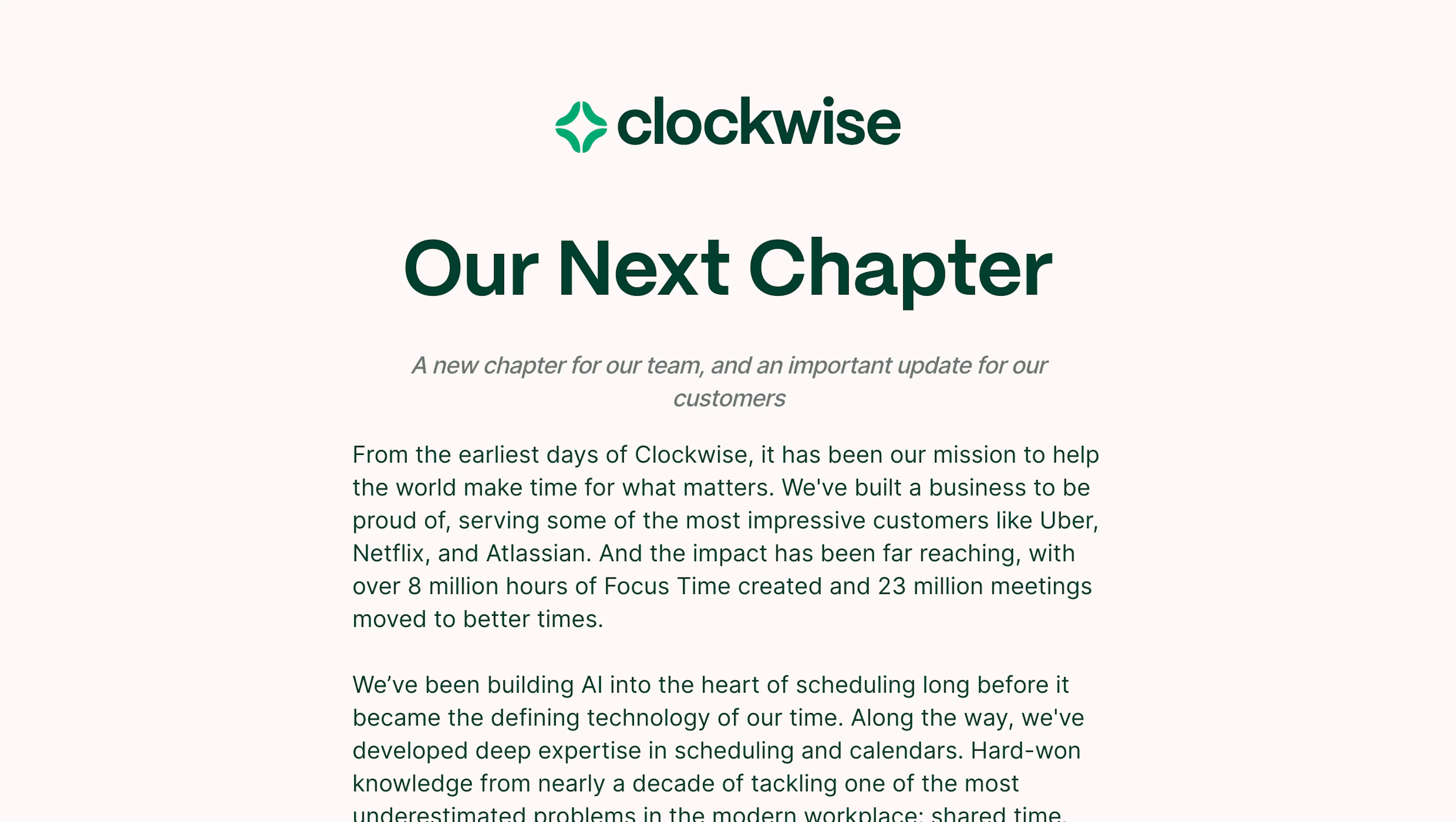 Clockwise - AI Tool Features, UI & Interface Overview