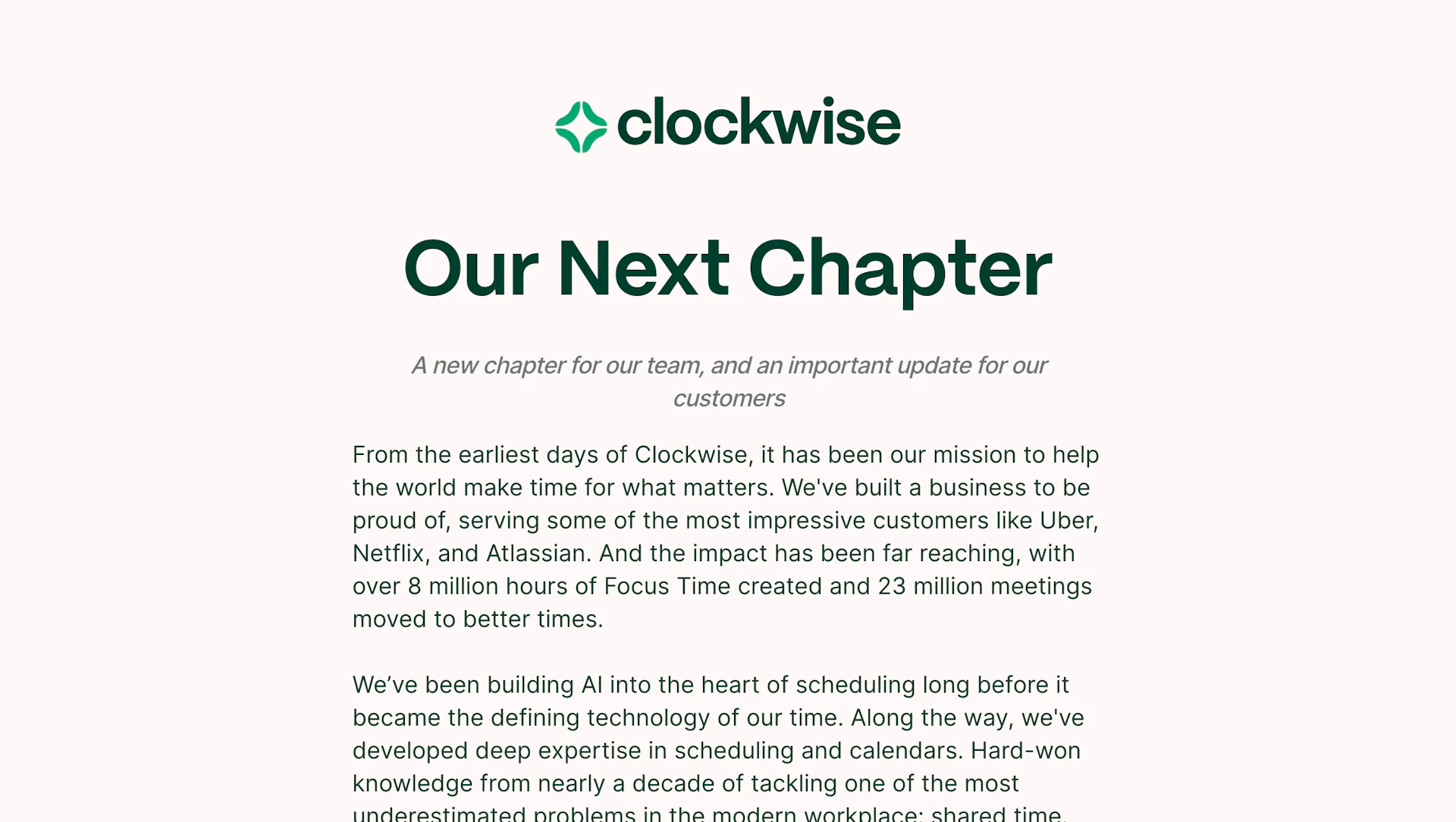 Clockwise - AI Tool Features, UI & Interface Overview