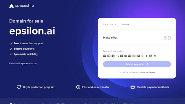 Epsilon - AI Tool Logo & Interface